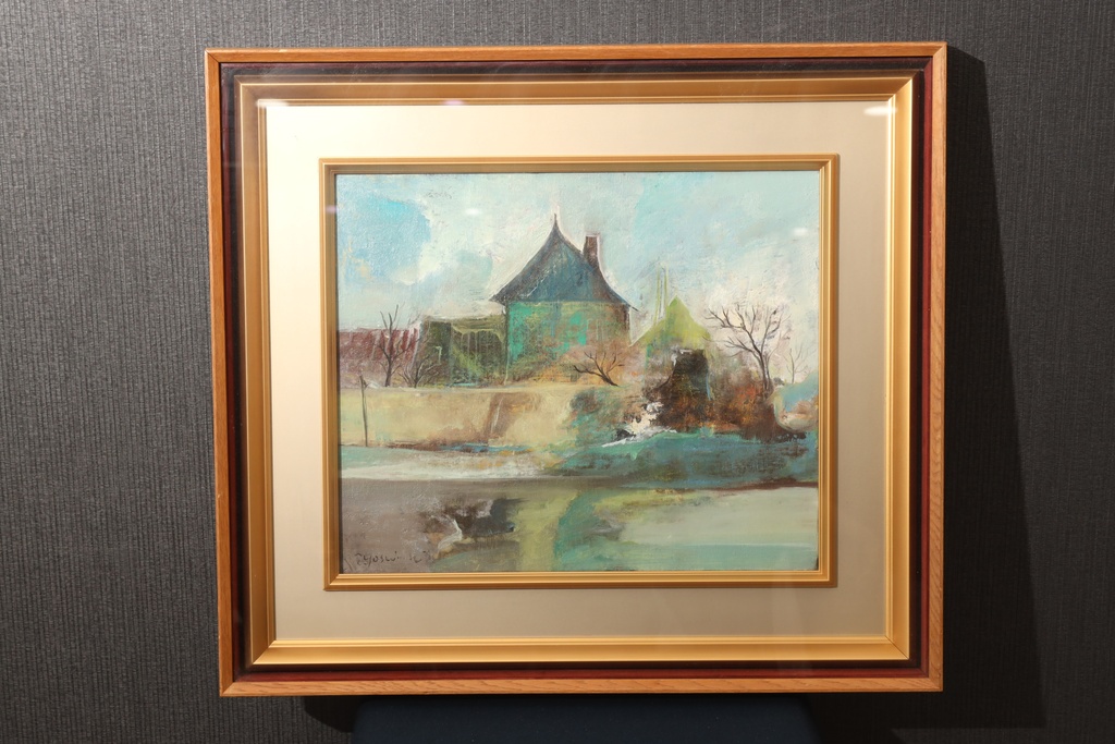 手繪油畫 靜謐時光 