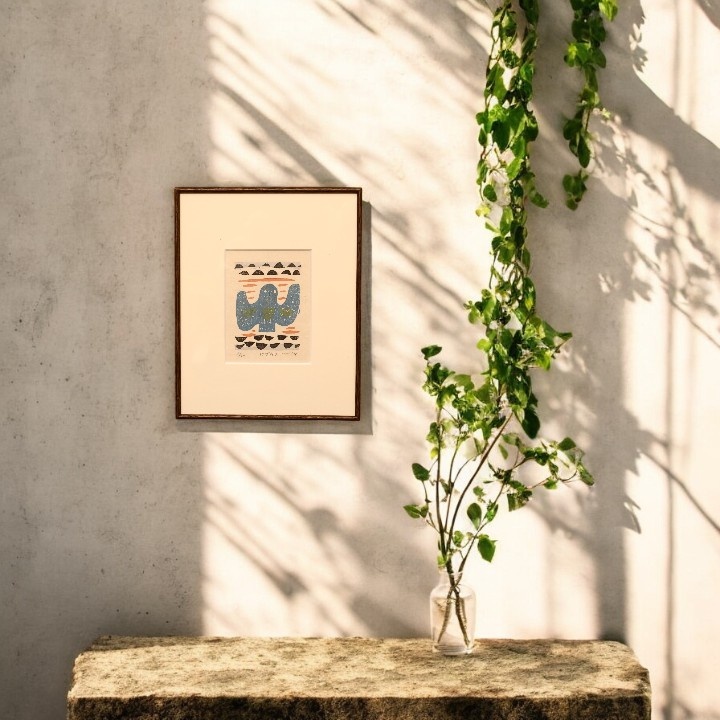 限量簽名版畫 振翅